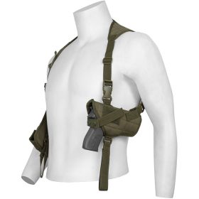 TACTICAL SHOULDER HOLSTER (Option: OLIVE DRAB)