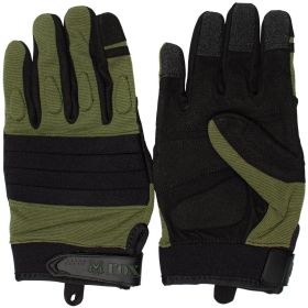 FLEX KNUCKLE RAID GLOVES (Option: OLIVE DRAB L)