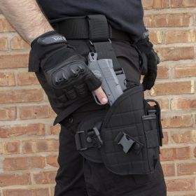 MISSION READY DROP LEG HOLSTER (Option: BLACK)